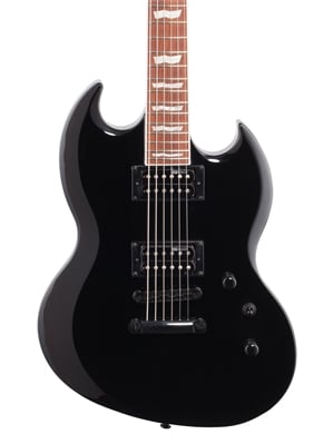 ESP LTD Viper 201B Electric Baritone Guitar Black